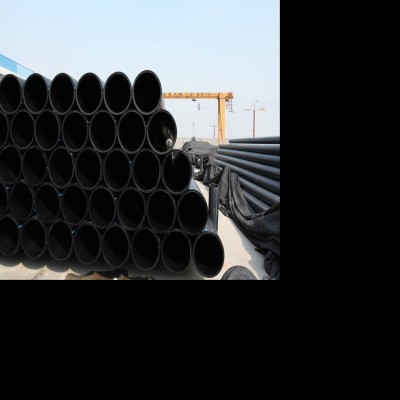 Pe Pipe Polyethylene Pipe Black Construction Plastic Pipe